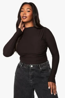 Tops^Nasty Gal PLUS PREMIUM long sleeve bodysuit |