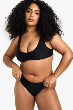 Swimwear^Nasty Gal Plus Swimwear Essentials V Front Brief |