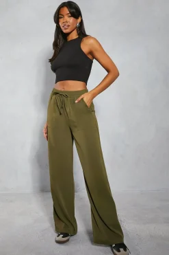 Pants^Nasty Gal Pocket Detail Wide Leg Trousers |