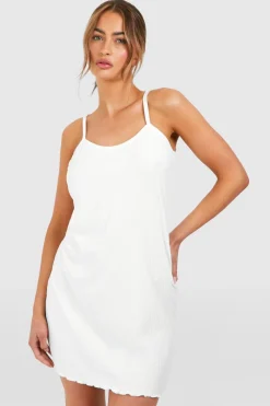 Sleepwear^Nasty Gal Pointelle Cami Night Dress |