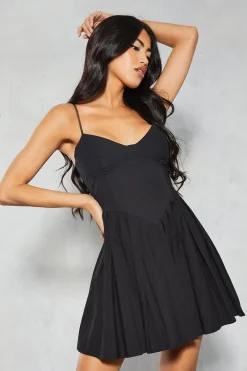 Dresses^Nasty Gal Poplin Floaty Strappy Mini Dress |