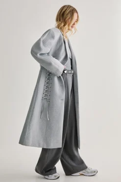 Coats^Nasty Gal Premium Corseted Detail Maxi Coat |