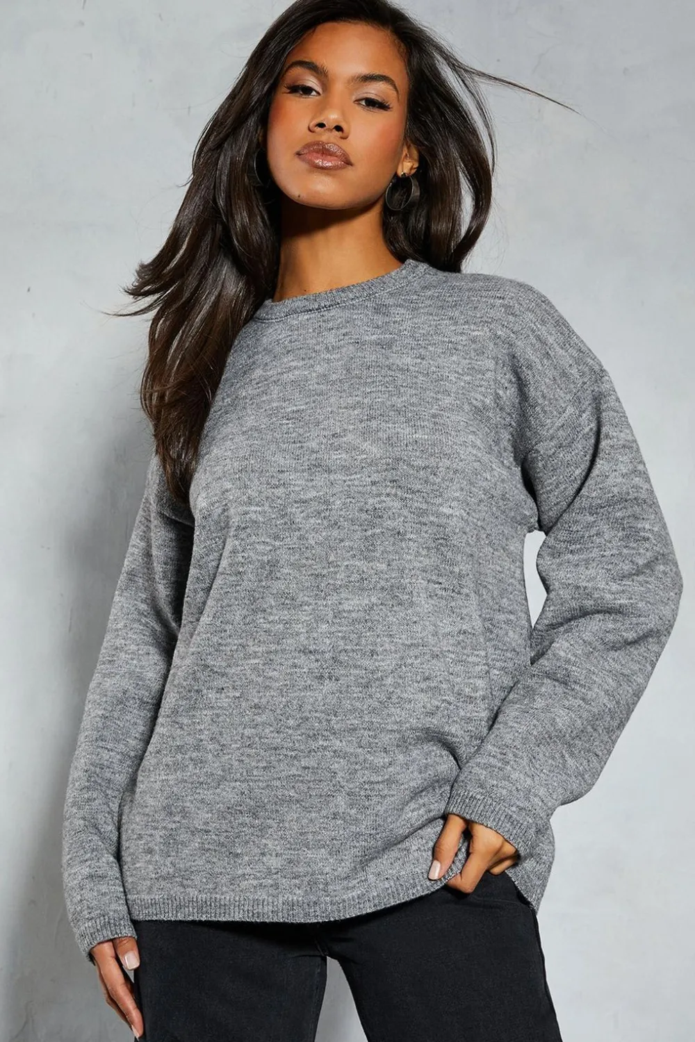 Knitwear^Nasty Gal Premium Knitted Mohair Oversized Jumper |