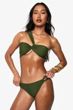 Bikinis|Swimwear^Nasty Gal Premium Satin Asymmetric Halterneck Hipster Bikini Bottoms |