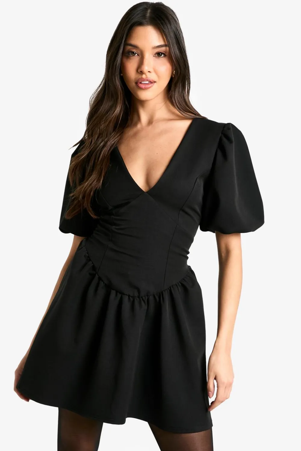 Dresses^Nasty Gal Puff Sleeve Smock Dress |