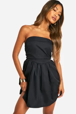 Dresses^Nasty Gal Ruched Bandeau Mini Dress |