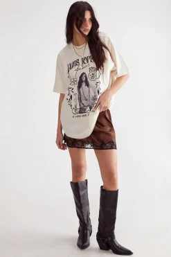 Festival Outfits|Festival Outfits^Nasty Gal Satin Cutwork Lace Mini Skirt |