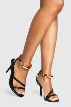 Heels^Nasty Gal Strappy Hardware Detail Heels |