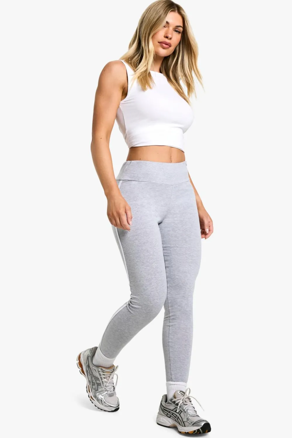 Stripes|Pants^Nasty Gal stripe side highwaisted legging |