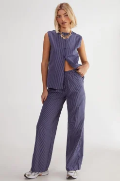 Stripes|Two Piece Sets^Nasty Gal Stripe Straight Leg Pant |
