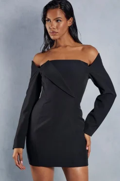 Dresses^Nasty Gal Structured Off Shoulder Mini Dress |