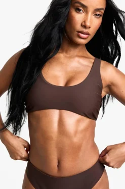 Bikinis|Swimwear^Nasty Gal Swimwear Essentials Scoop Bikini Top |