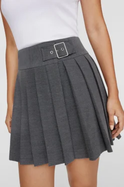 Suits & Tailoring|Suits & Tailoring^Nasty Gal Tailored Buckle Pleated Mini Skirt |