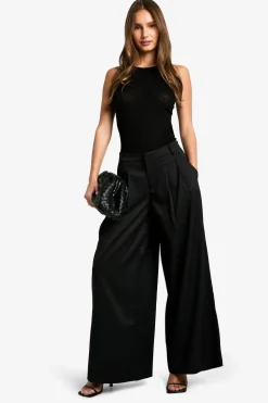 Pants^Nasty Gal Tailored Extreme Wide Leg Trousers |