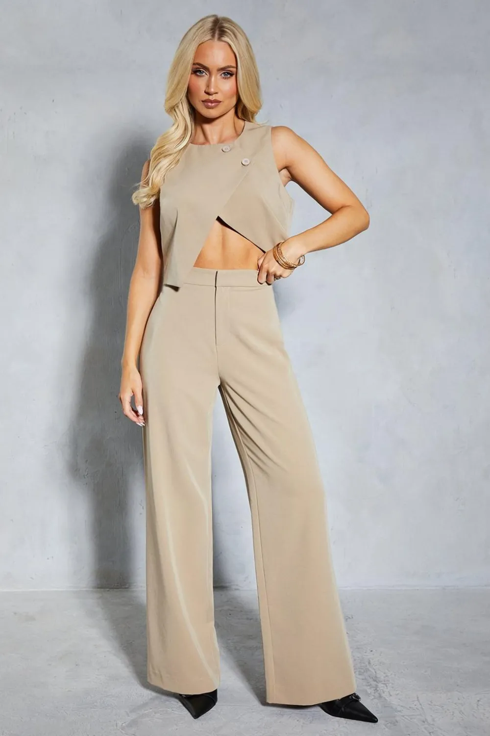 Pants^Nasty Gal Tailored Straight Leg Trousers |