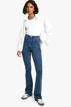 Jeans|Denim^Nasty Gal Tall Basics Flared Jeans |