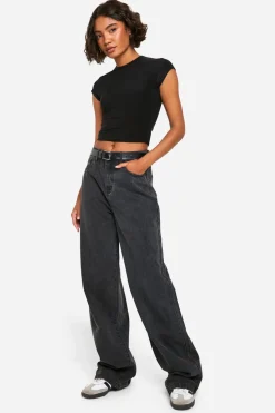 Jeans|Denim^Nasty Gal Tall Basics High Waisted Wide Leg Jeans |
