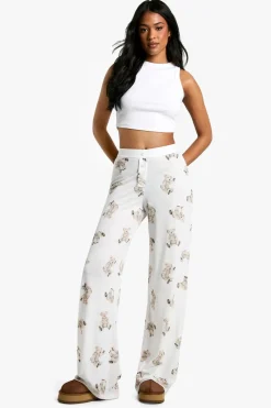 Sleepwear^Nasty Gal Tall Bear Print Pyjama Trousers |