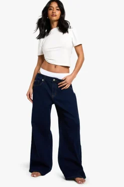 Jeans|Denim^Nasty Gal The Petite Low Waist Boyfriend Jean |