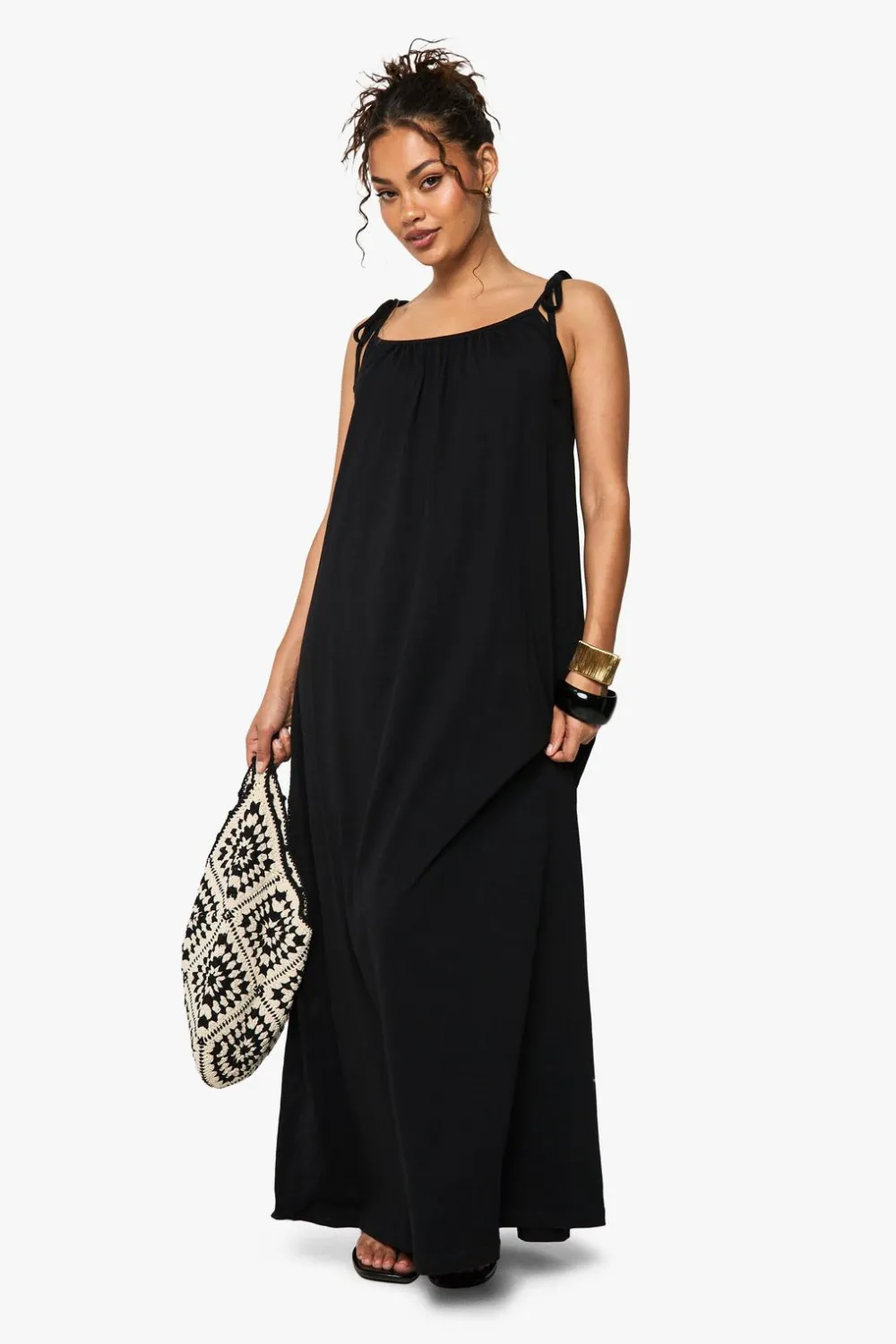 Dresses^Nasty Gal Tie Shoulder Smock Dress |