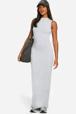 Dresses^Nasty Gal Turn Over Neck Maxi Dress |