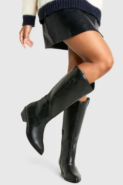 Cowgirl^Nasty Gal Western Style Knee High Boots |