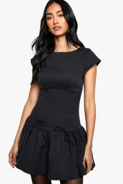 Dresses^Nasty Gal Woven Cap Sleeve Mini Skater Dress |