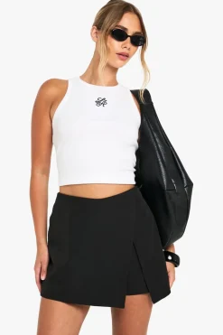 Shorts|Shorts^Nasty Gal Woven Wrap Side Split Skort |